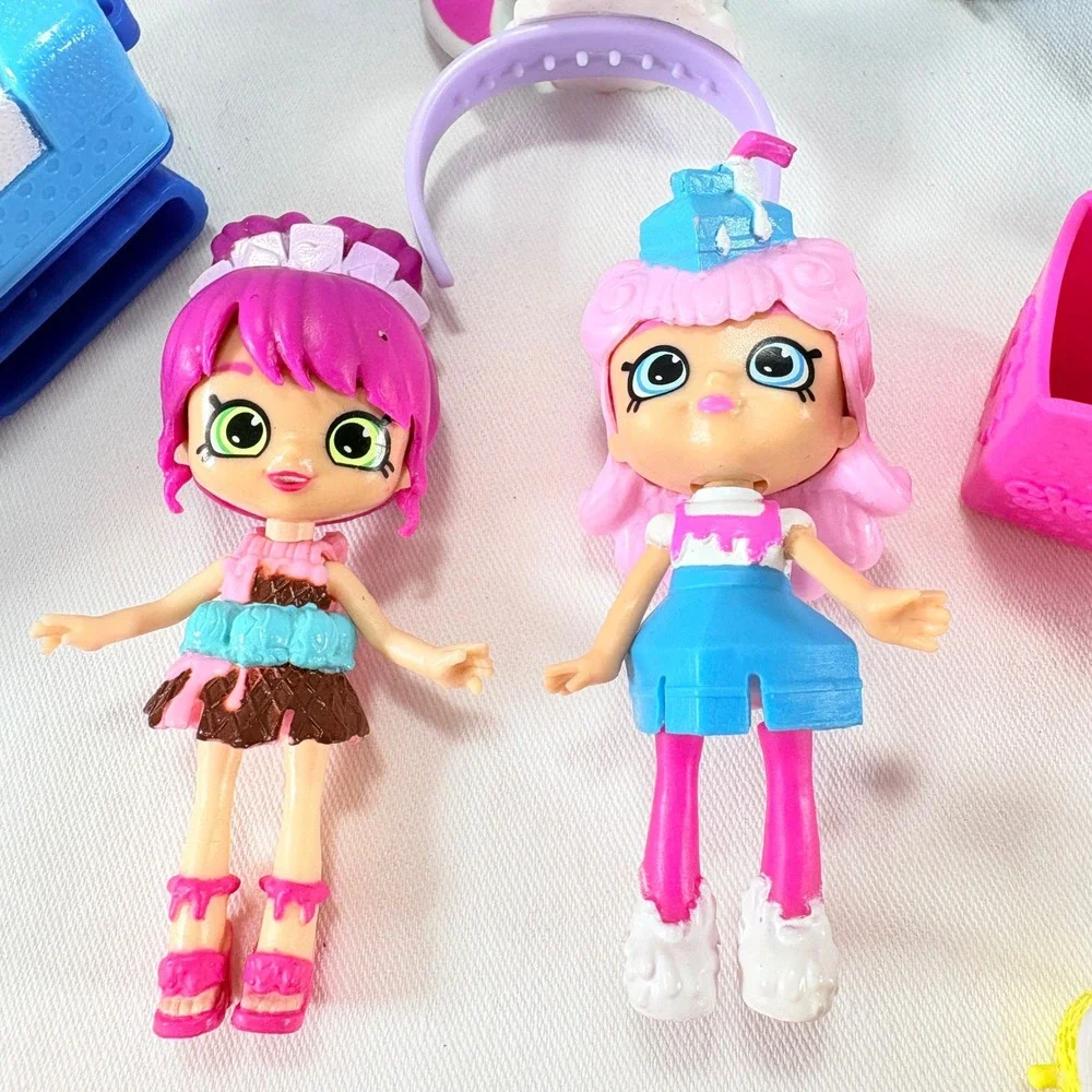 Shopkins Toy Mixed Lot‎ of 30+ Replacement Parts & Accessories